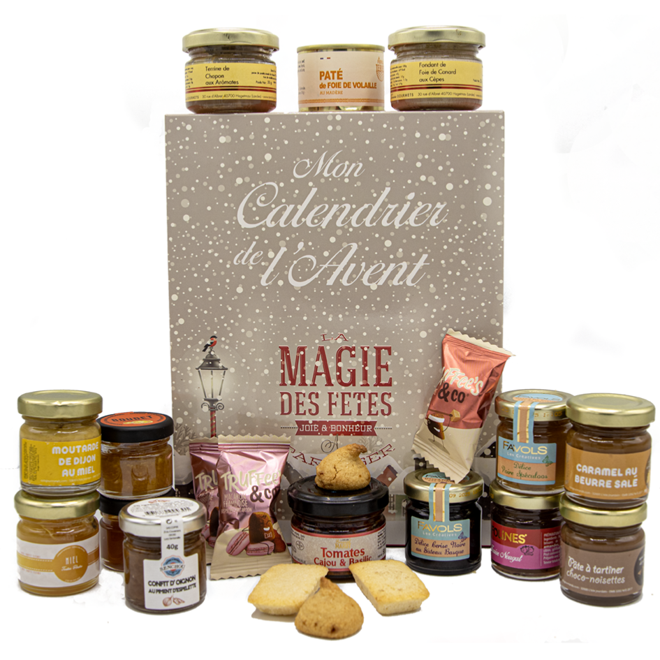 Calendrier de l'Avent Colis Gourmands 