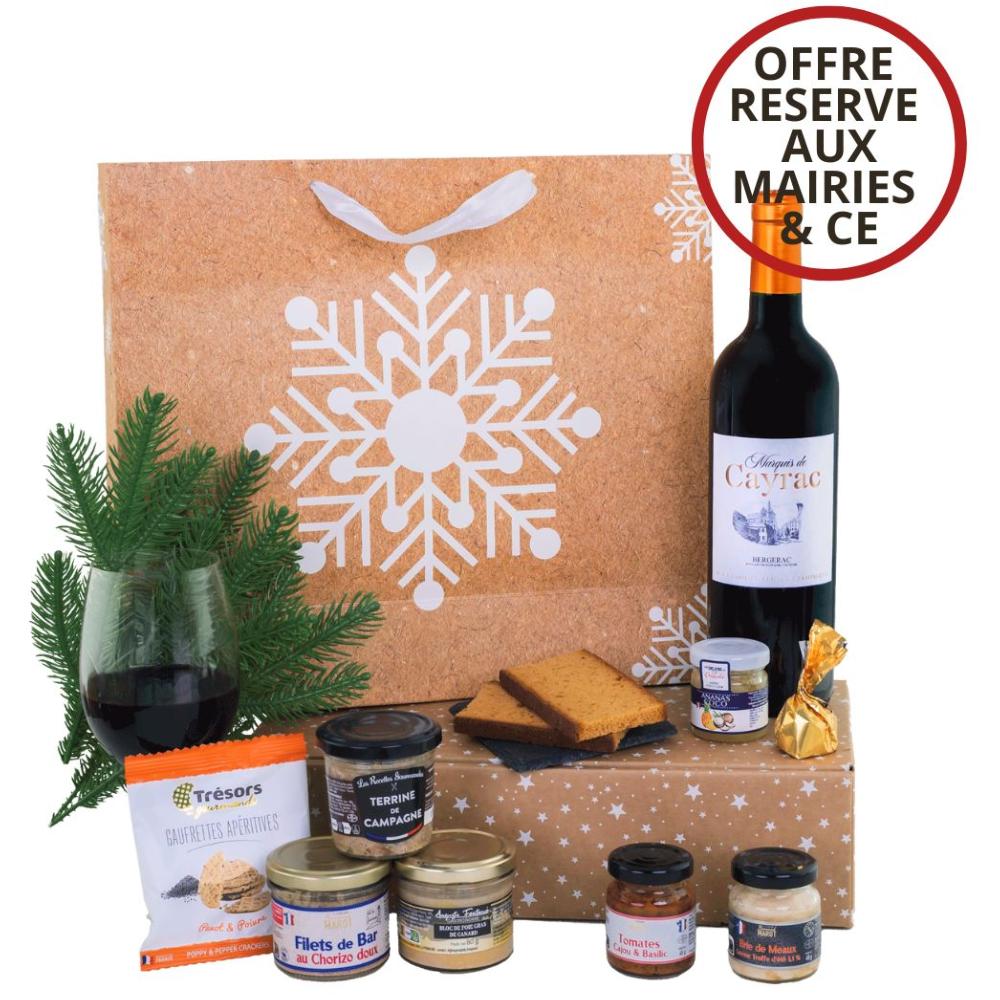 Panier Garni - Coffret Flocon d'Hiver