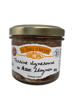 La Terrine Vigneronne au Pessac Léognan - Bocal 90g
