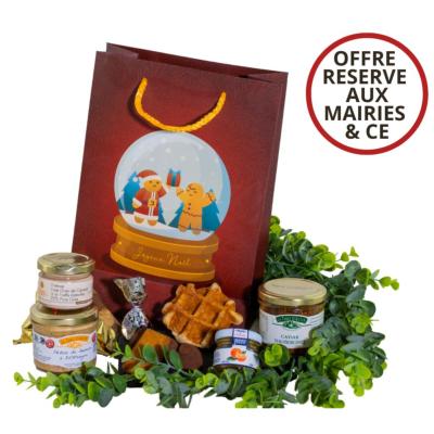 Panier Garni - Coffret  Boule de Neige