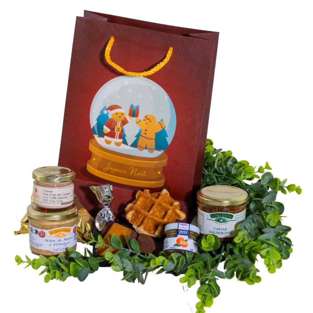 Panier Garni - Coffret  Boule de Neige