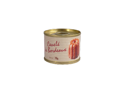 Canelé de Bordeaux au Rhum - Conserve 70g