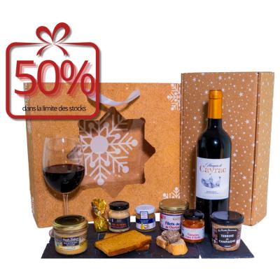 Panier Garni - Coffret Flocon d'Hiver