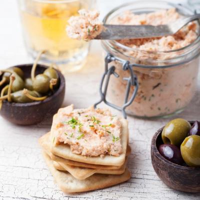 Rillettes de Saint-Jacques Crème & Citron BIO - Bocal 100g