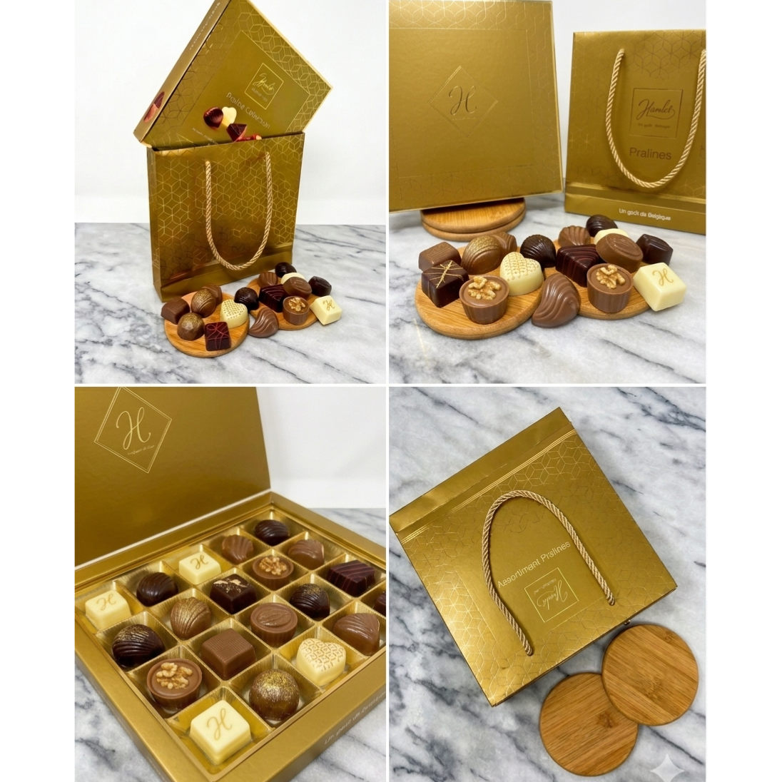 Ballotin de Chocolats Belges 200g