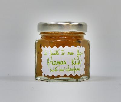 Compotée de Fruits Ananas/Kiwi - Verrine 50gr