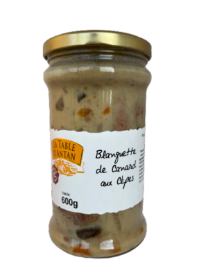 Blanquette de Canard aux Cèpes - Bocal 600g
