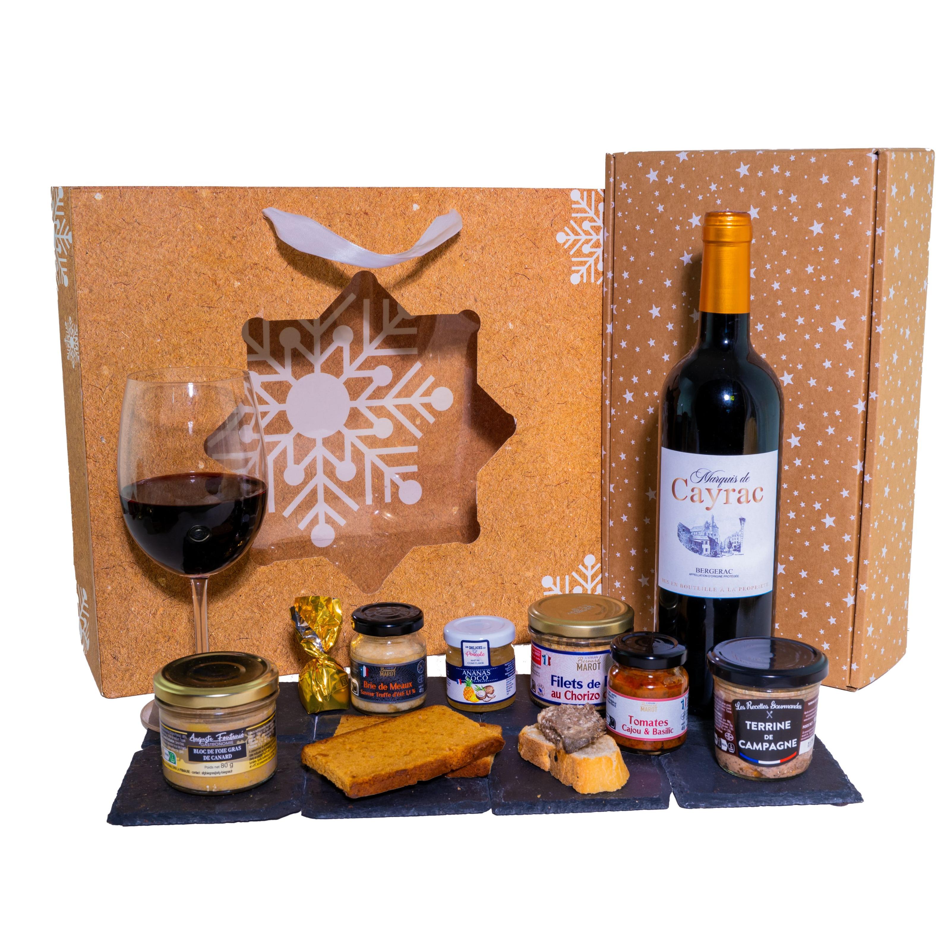 Panier Garni - Coffret Flocon d'Hiver