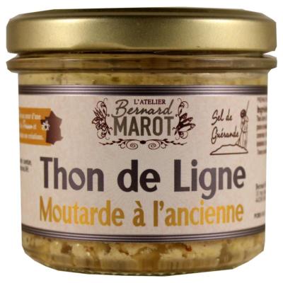 Tartinade de Thon à la Moutarde & Sel de Guérande - Bocal 100g