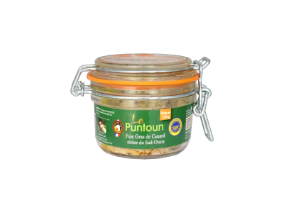 Foie Gras de Canard Entier (IGP Sud-Ouest) - Bocal 120g 