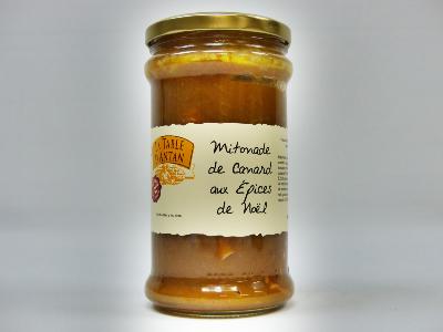 Mitonade de Canard aux Epices de Noël - Bocal 600gr
