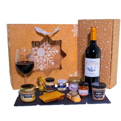 Panier Garni - Coffret Flocon d'Hiver