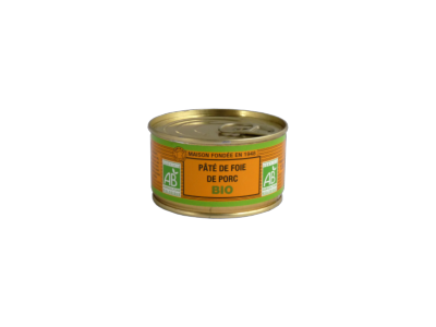 Pâté de Foie de Porc BIO - Bocal 130g