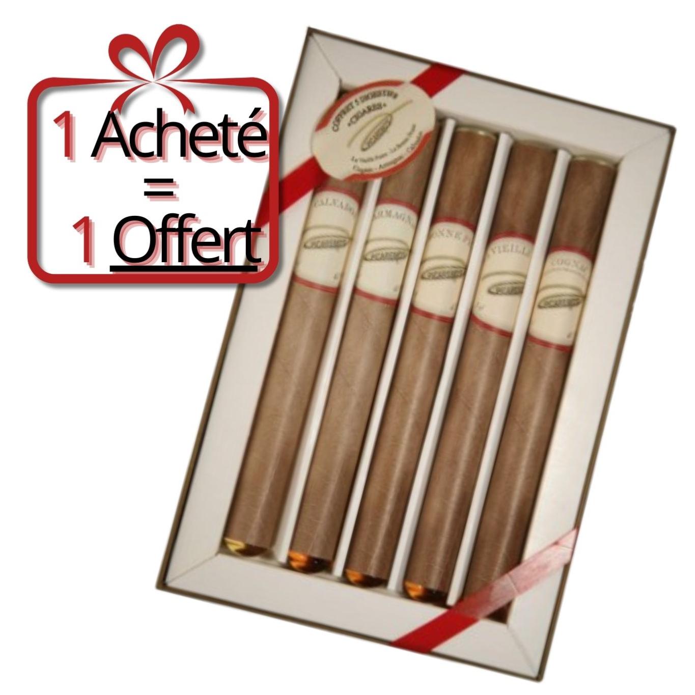 Coffret 5 Digestifs "Cigares" 