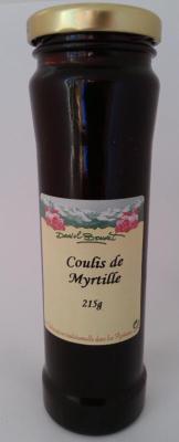 Coulis de Myrtilles – Flûte verre 215 g