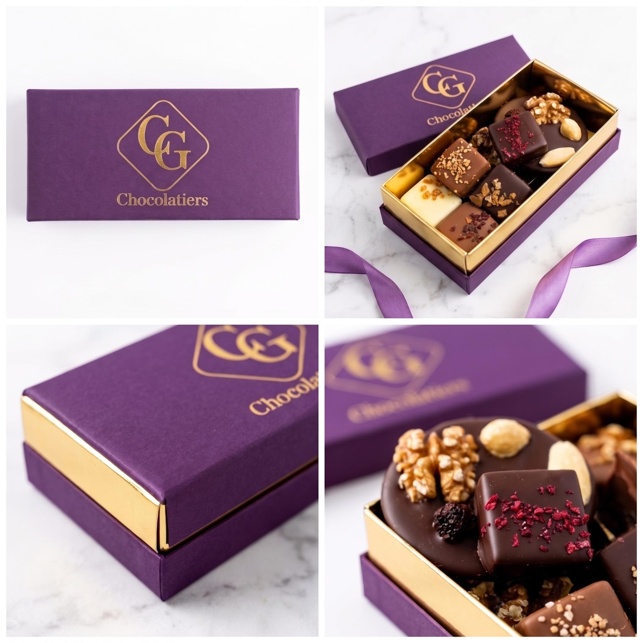 CG Écrin Découverte 100g - Assortiment de 8 Chocolats
