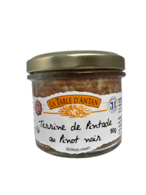 La Terrine de Pintade au Pinot Noir - Bocal 90g