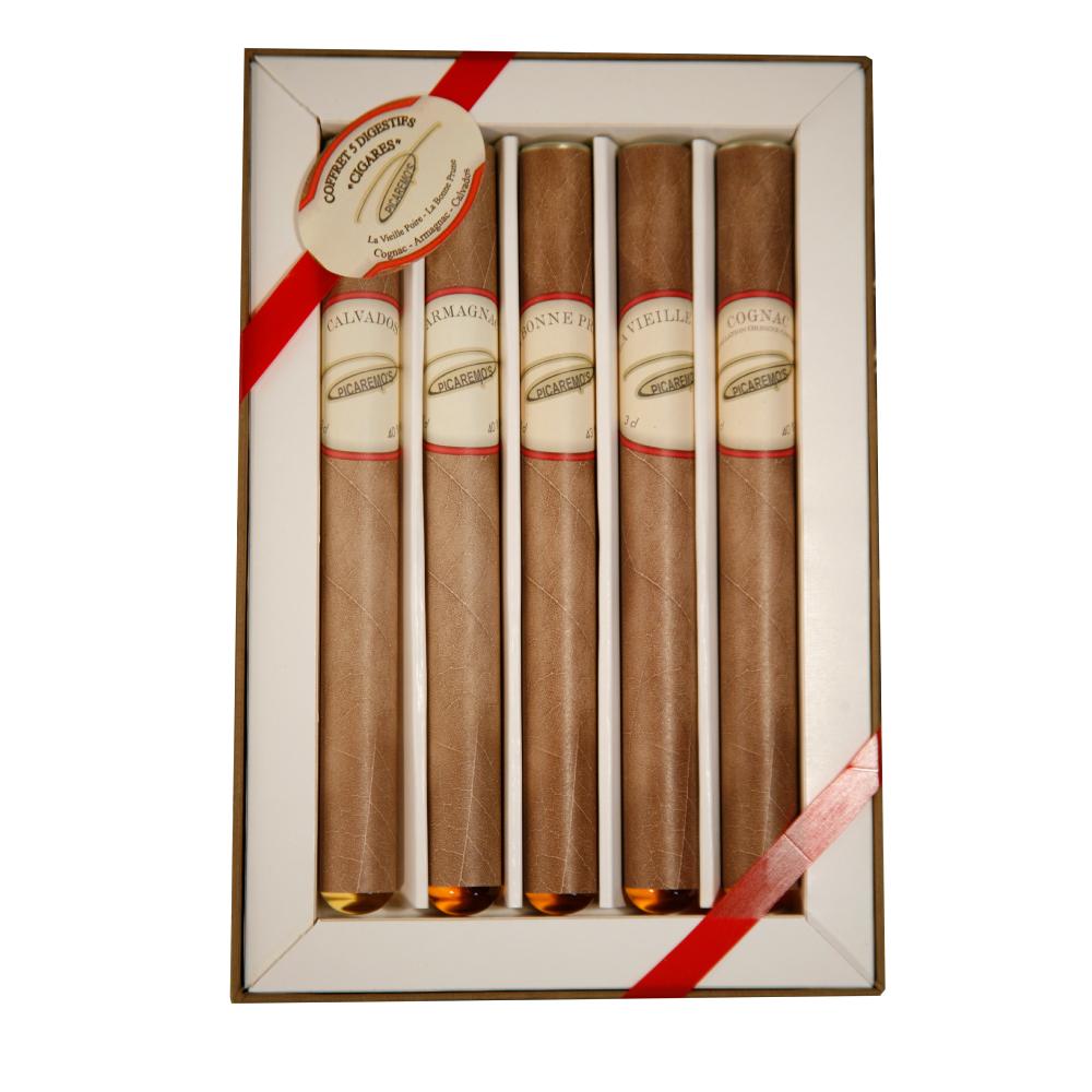 Coffret 5 Digestifs "Cigares" 