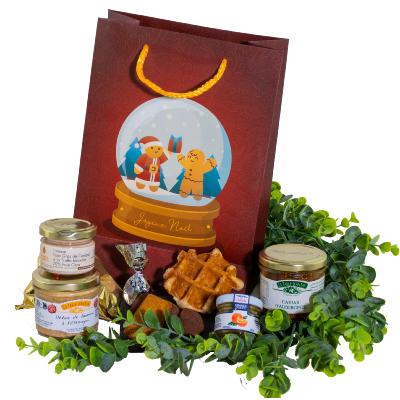 Panier Garni - Coffret  Boule de Neige