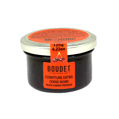 Confiture Extra Cerise Noire - Bocal 120g