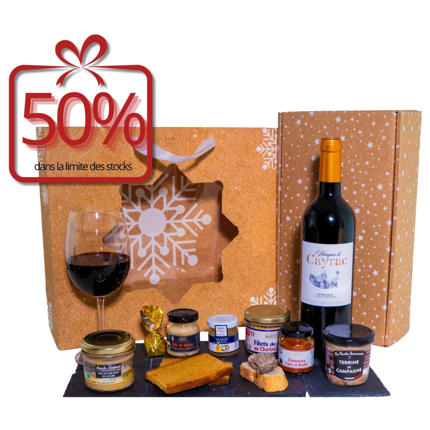 Panier Garni - Coffret Flocon d'Hiver