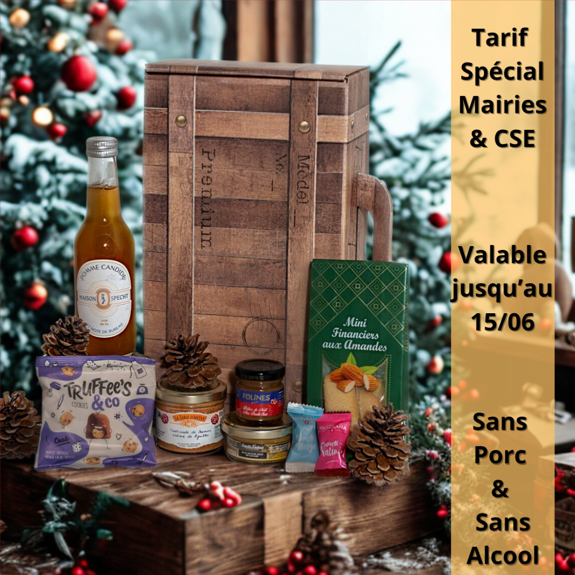 Le Délicieux - Trio de Colis - Tarif Unique 