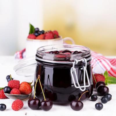 Confiture Extra Cerise Noire - Bocal 120g