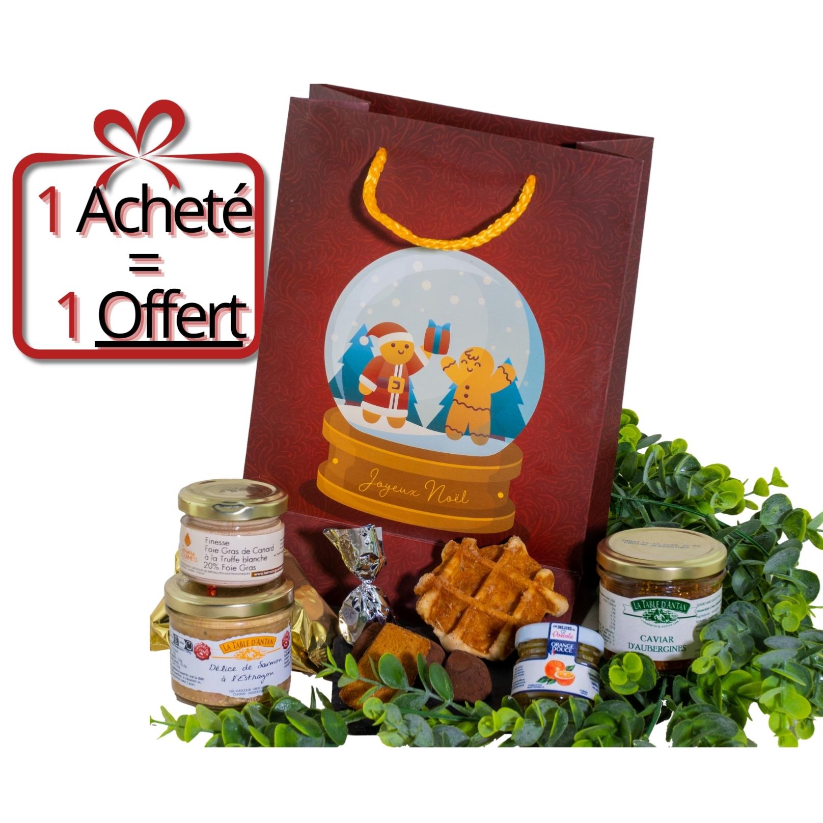 Panier Garni - Coffret  Boule de Neige