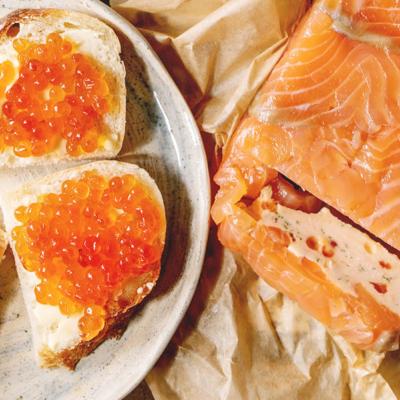  Tartinade aux deux Saumons et sa Crme Citronne - Bocal 90g