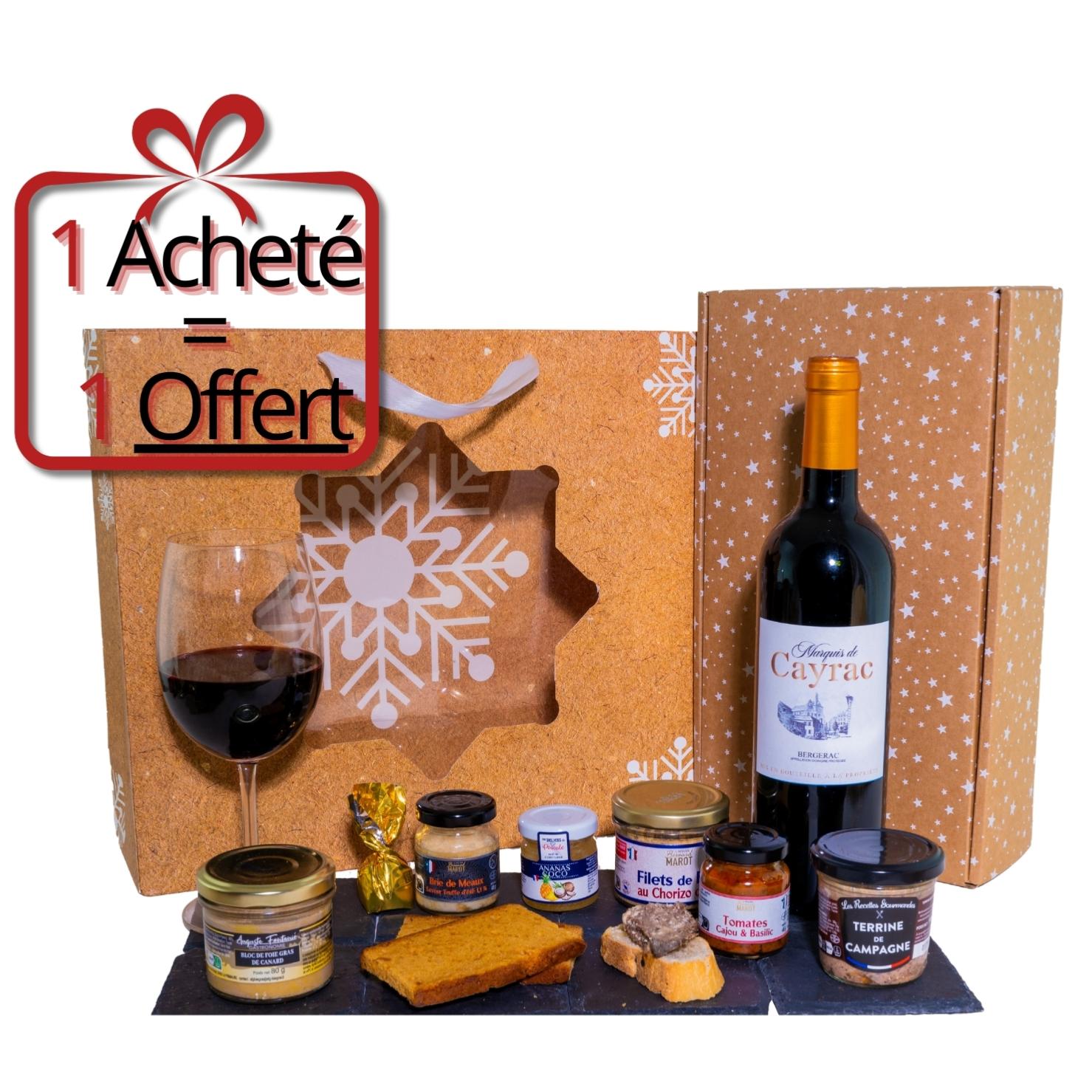 Panier Garni - Coffret Flocon d'Hiver