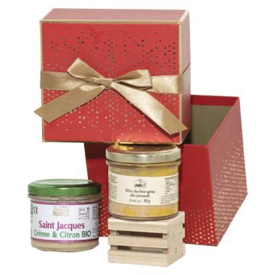 Panier Garni Foie Gras - Panier garni Noël - Cadeau Entreprise  Collectivites