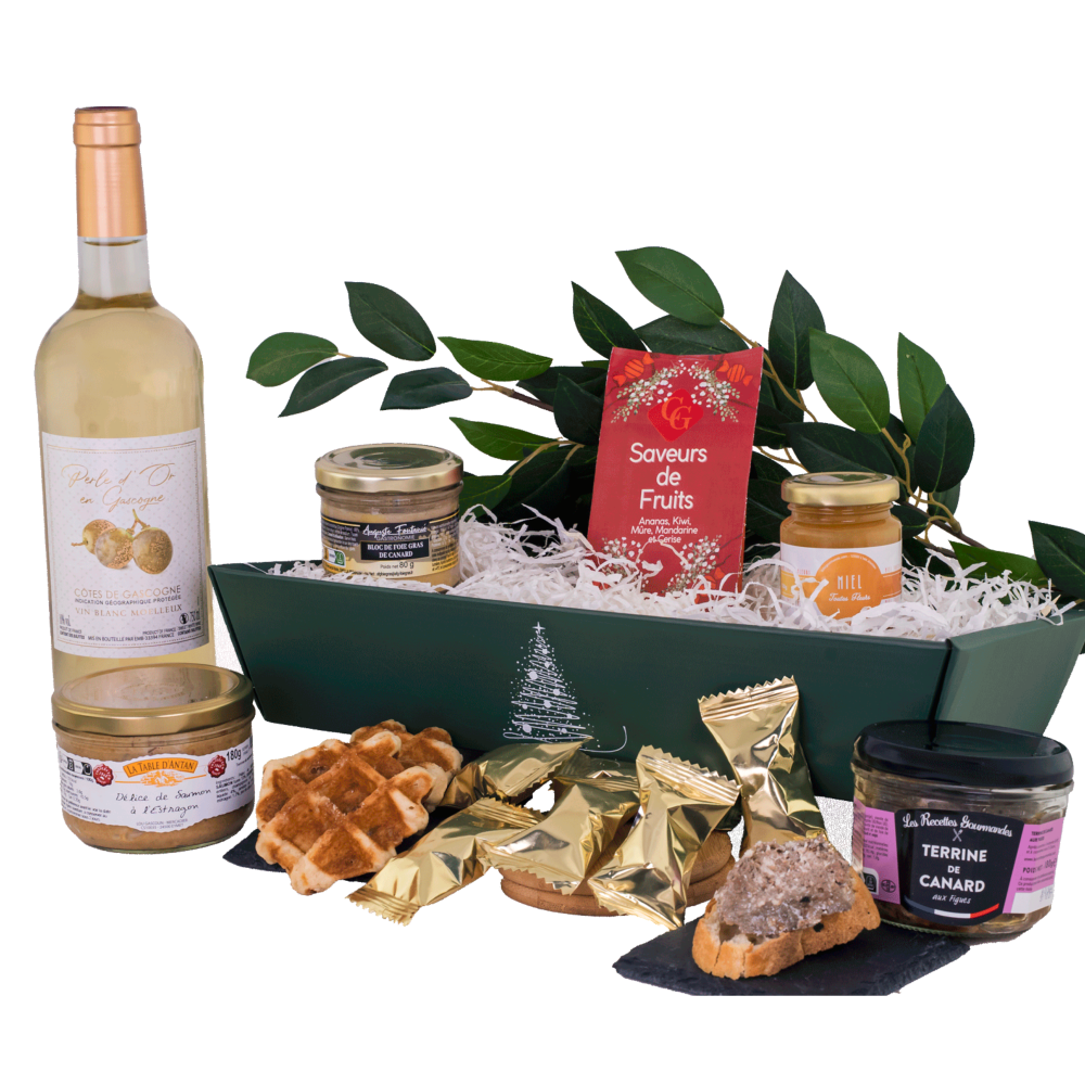 Panier Garni - Corbeille " Noël en Gascogne " 