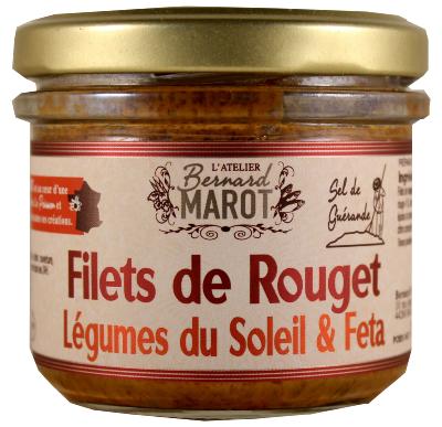 Tartinade de Filets de Rouget aux Légumes & Feta  - Bocal 100g