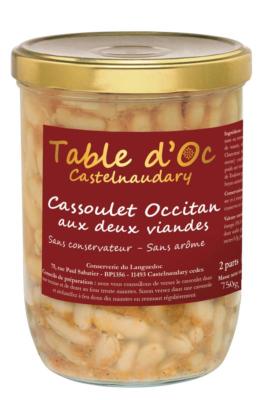 Cassoulet au Canard et au Porc - Bocal 750g