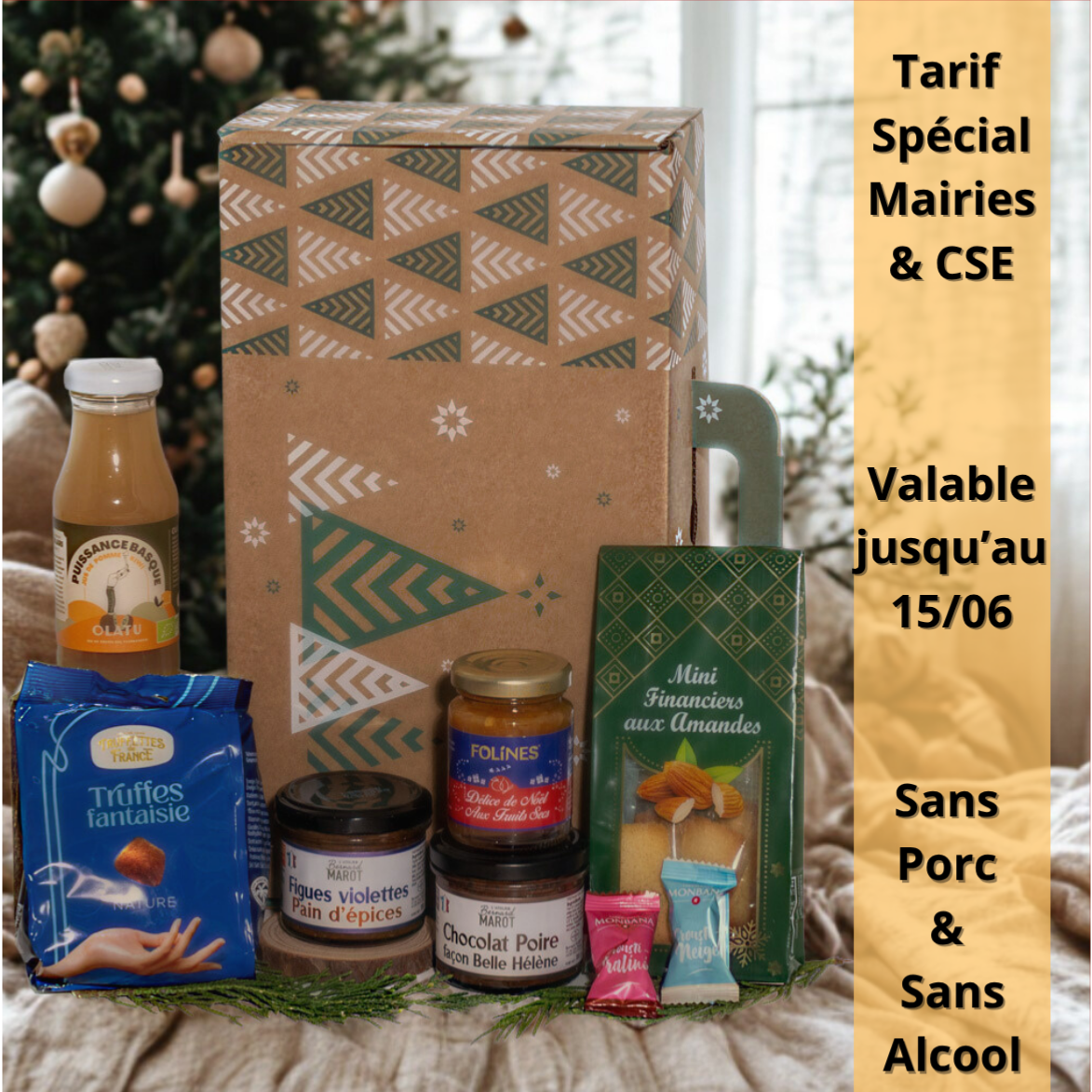 Le Gourmand - Trio de Colis - Tarif Unique 