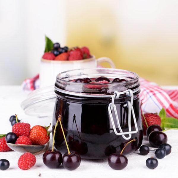 Confiture Extra Cerise Noire - Bocal 120g