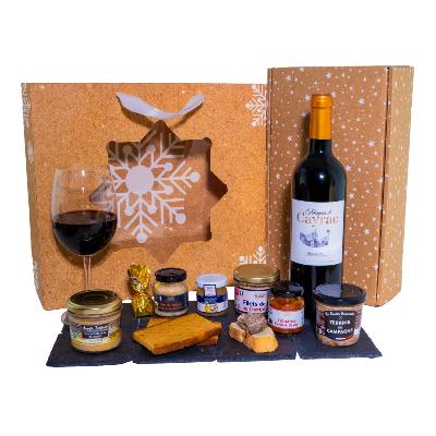 Panier Garni - Coffret Flocon d'Hiver