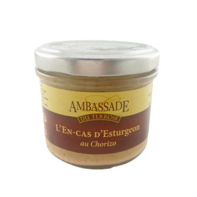 L'En-cas d'Esturgeon au Chorizo - Bocal 90g