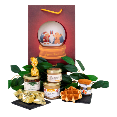 Panier Garni - Coffret  Boule de Neige