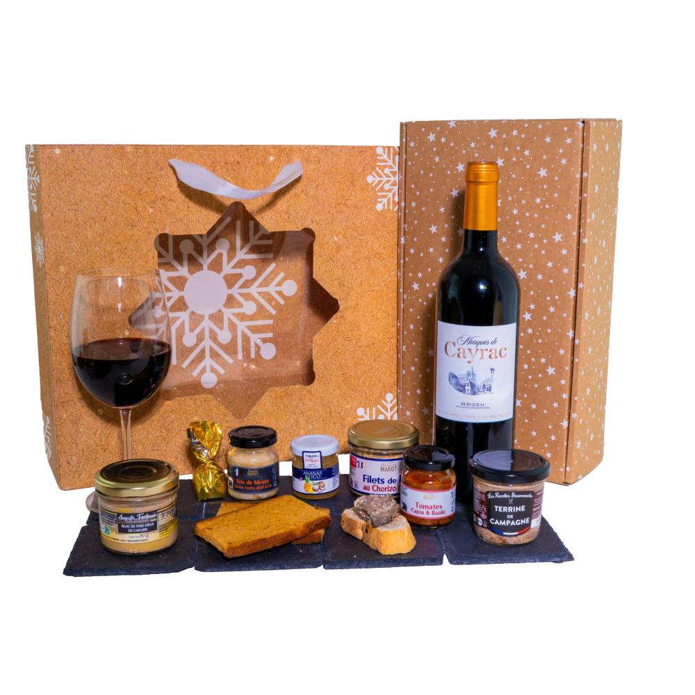 Panier Garni - Coffret Flocon d'Hiver